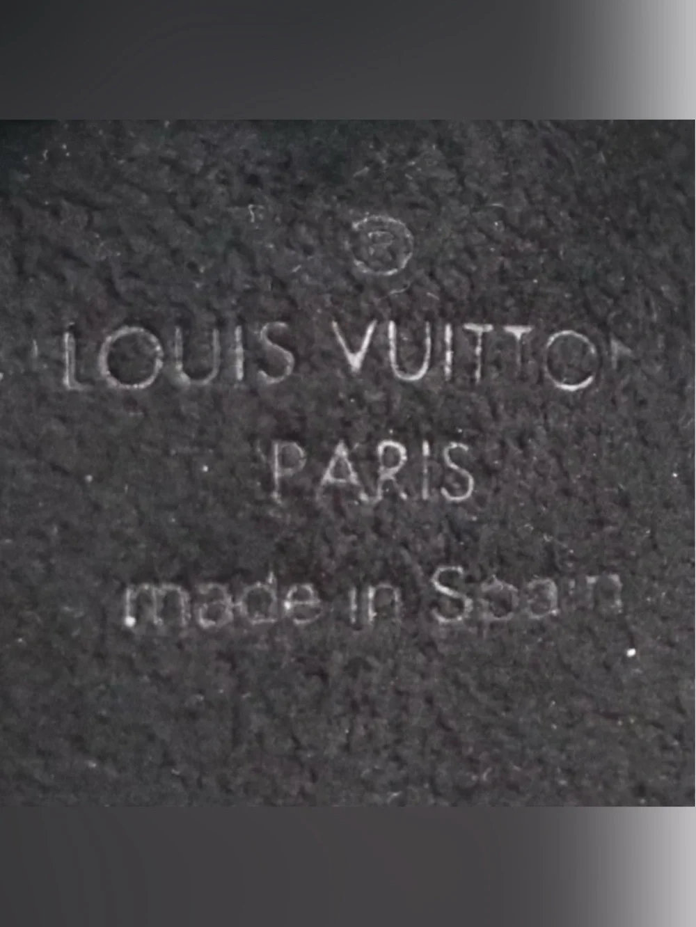 Louis Vuitton Mini Zip Around Pouch in Black Leather - Black Shadow Monogram